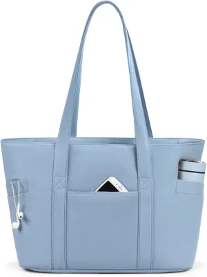 CTWWFS Tote Bag for Women, Travel Essentials Large Tote Bag with Zipper, Top Handle Handbag for Travel, Work