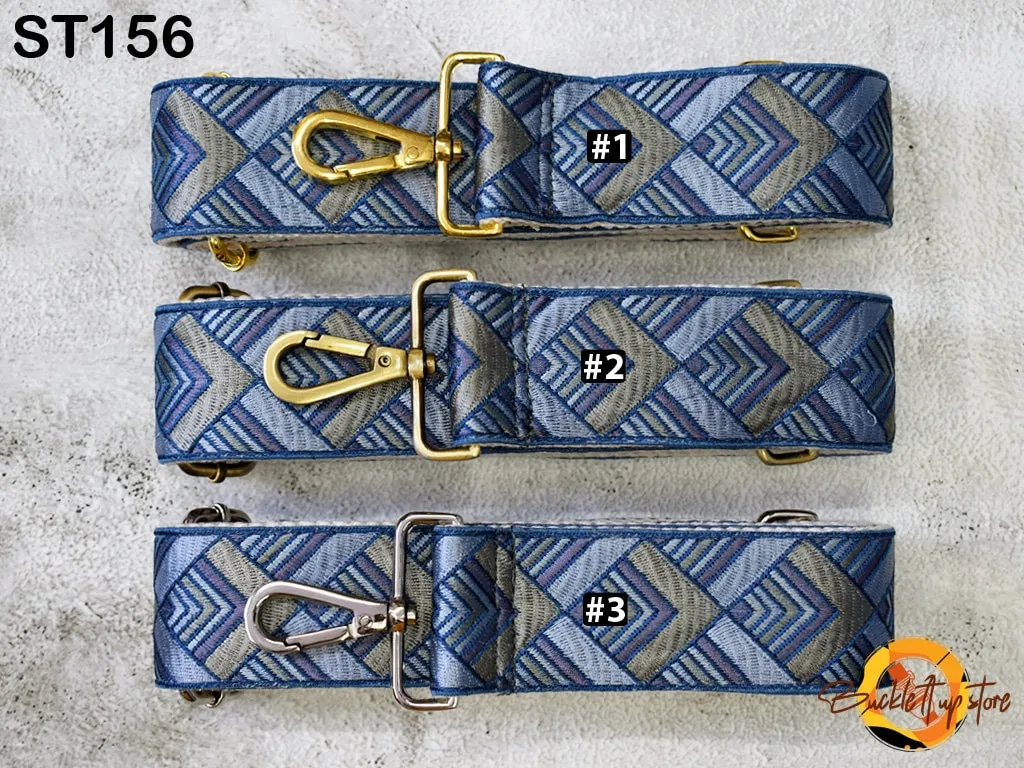 Custom Messenger Crossbody Strap Canvas Sling Bag Purse Strap Embroidery  Strap Handbag Embroidered Replacement Strap Boho Guitar Strap Gift