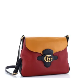 Dahlia Messenger Bag Leather Medium