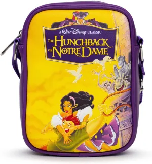 Disney Bag, Crossbody, The Hunchback of Notre Dame VHS Movie Box Replica, Vegan Leather