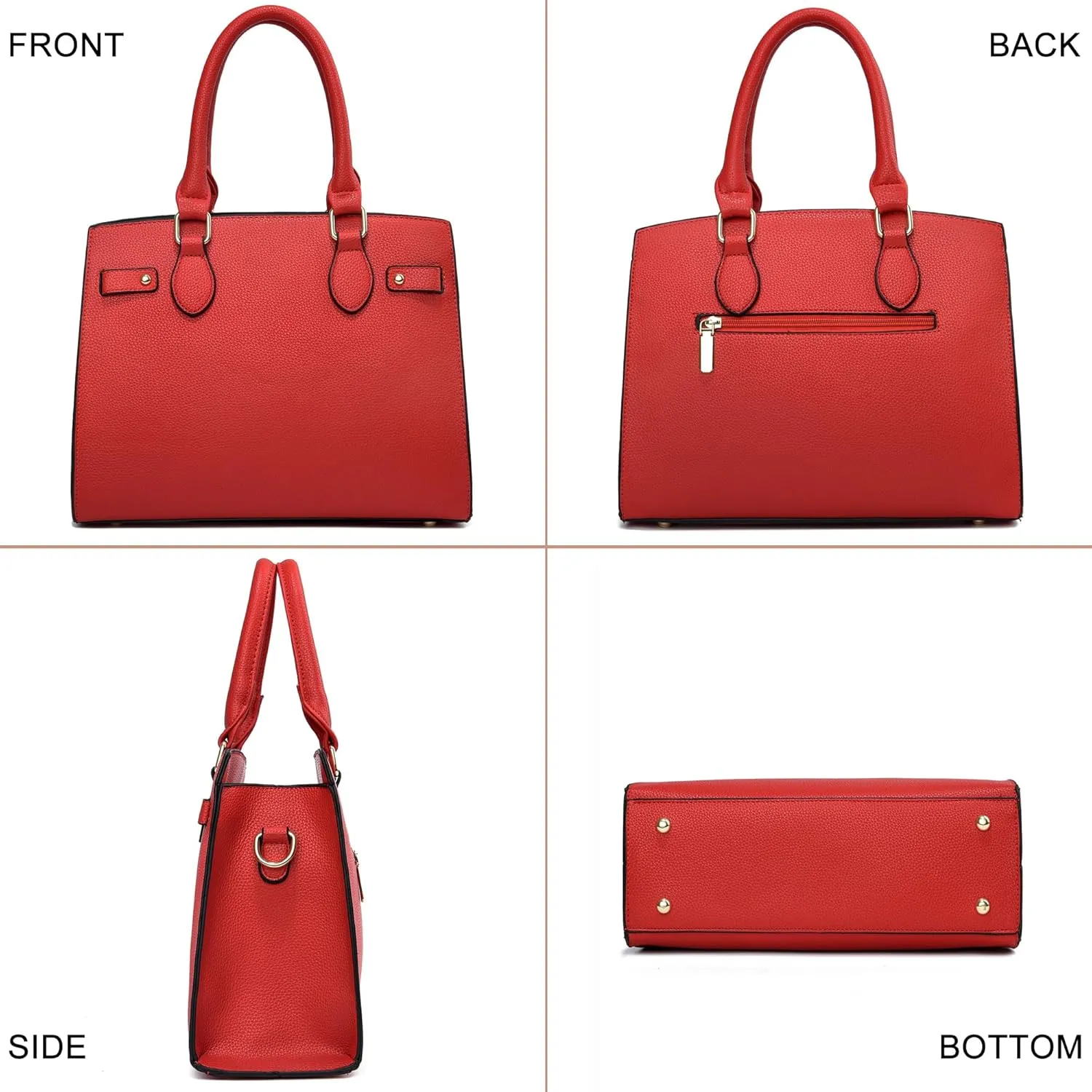 DMICXEL Tote Bag Crossbody Purses for Women Shoulder Handbag PU Leather Top Handle Satchel Bags