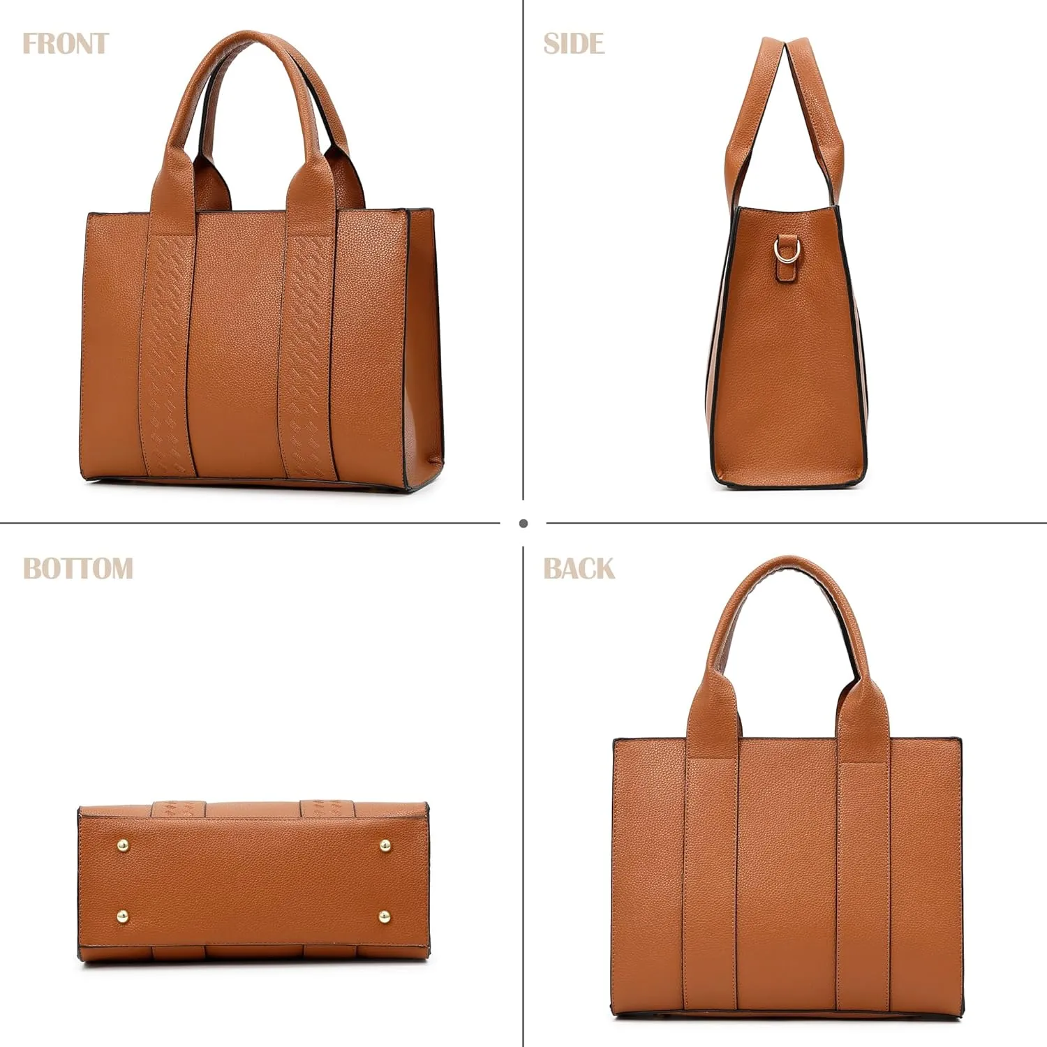 DMICXEL Tote Bag Crossbody Purses for Women Shoulder Handbag PU Leather Top Handle Satchel Bags