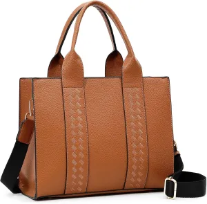 DMICXEL Tote Bag Crossbody Purses for Women Shoulder Handbag PU Leather Top Handle Satchel Bags