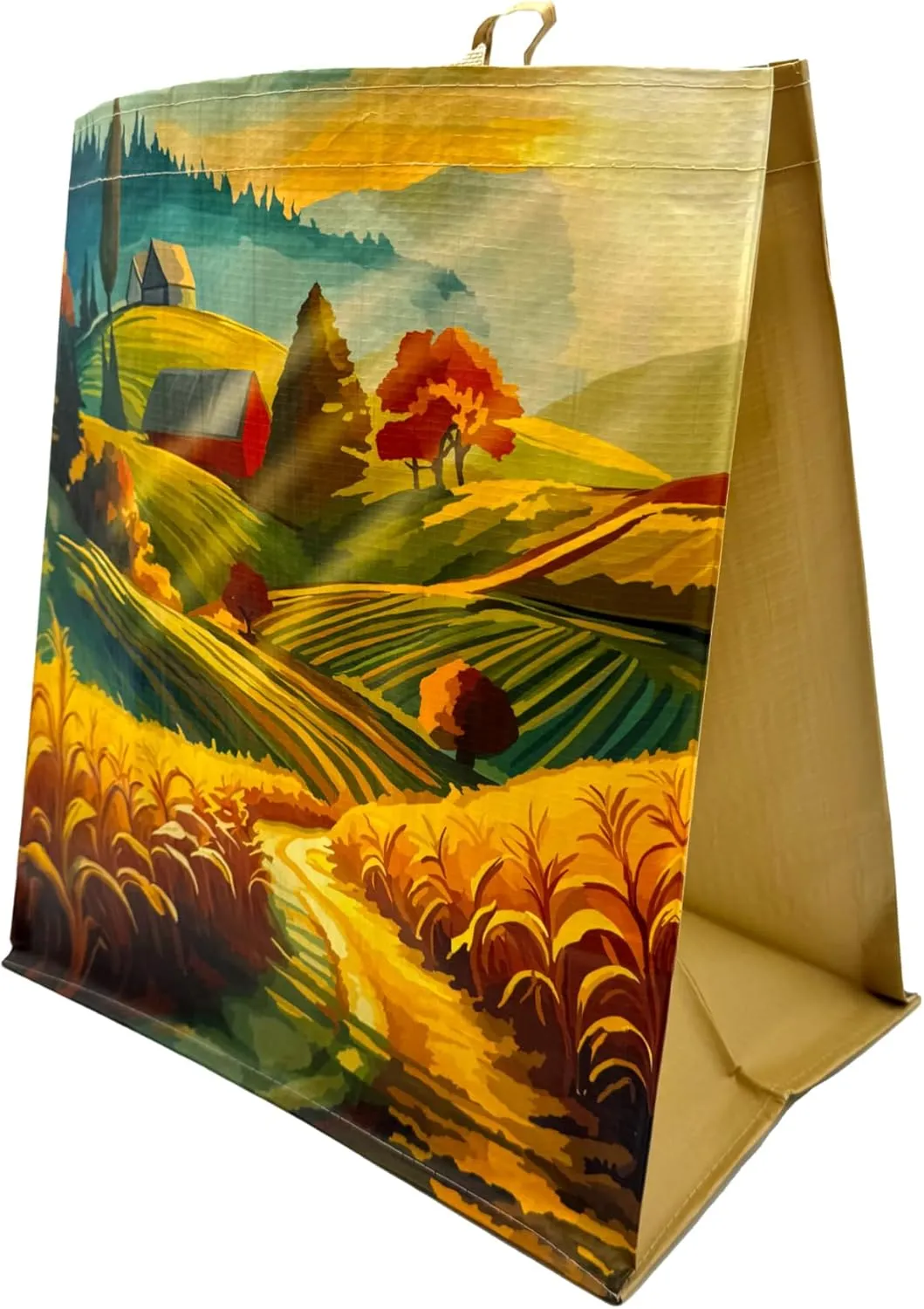 Earthwise Reusable Shopping Bags Extremely Durable Multi Use Large Stylish Fun Foldable Water-Resistant Totes