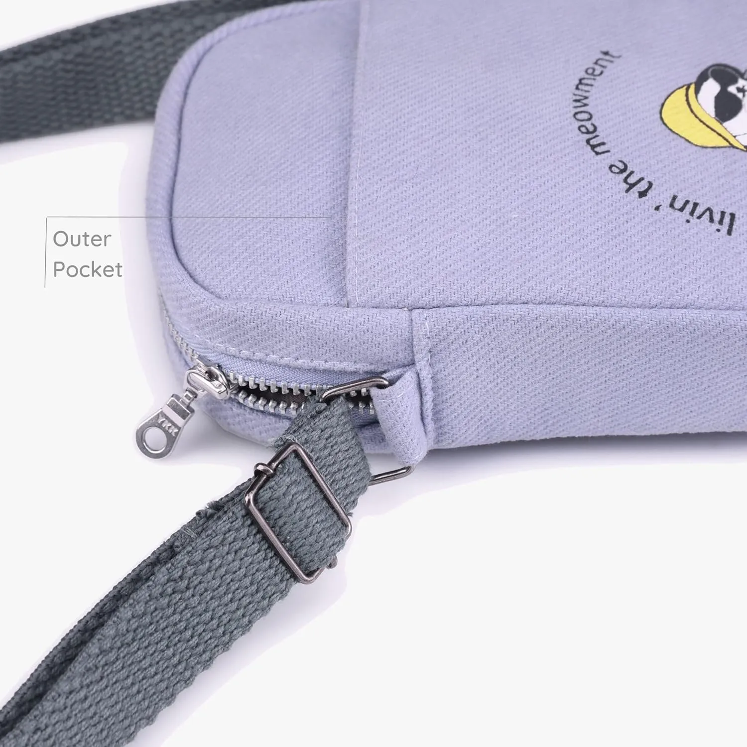 Ecoright Phone Bag, Small Crossbody Bags for Women, Phone Purse with Adjustable Cotton Strap