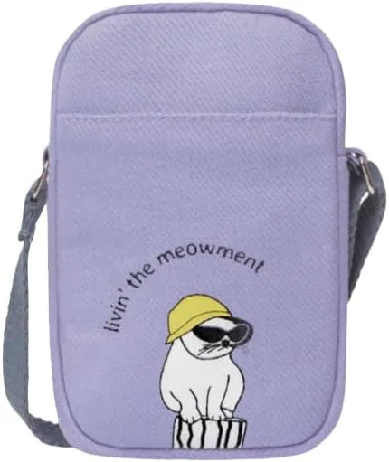 Ecoright Phone Bag, Small Crossbody Bags for Women, Phone Purse with Adjustable Cotton Strap