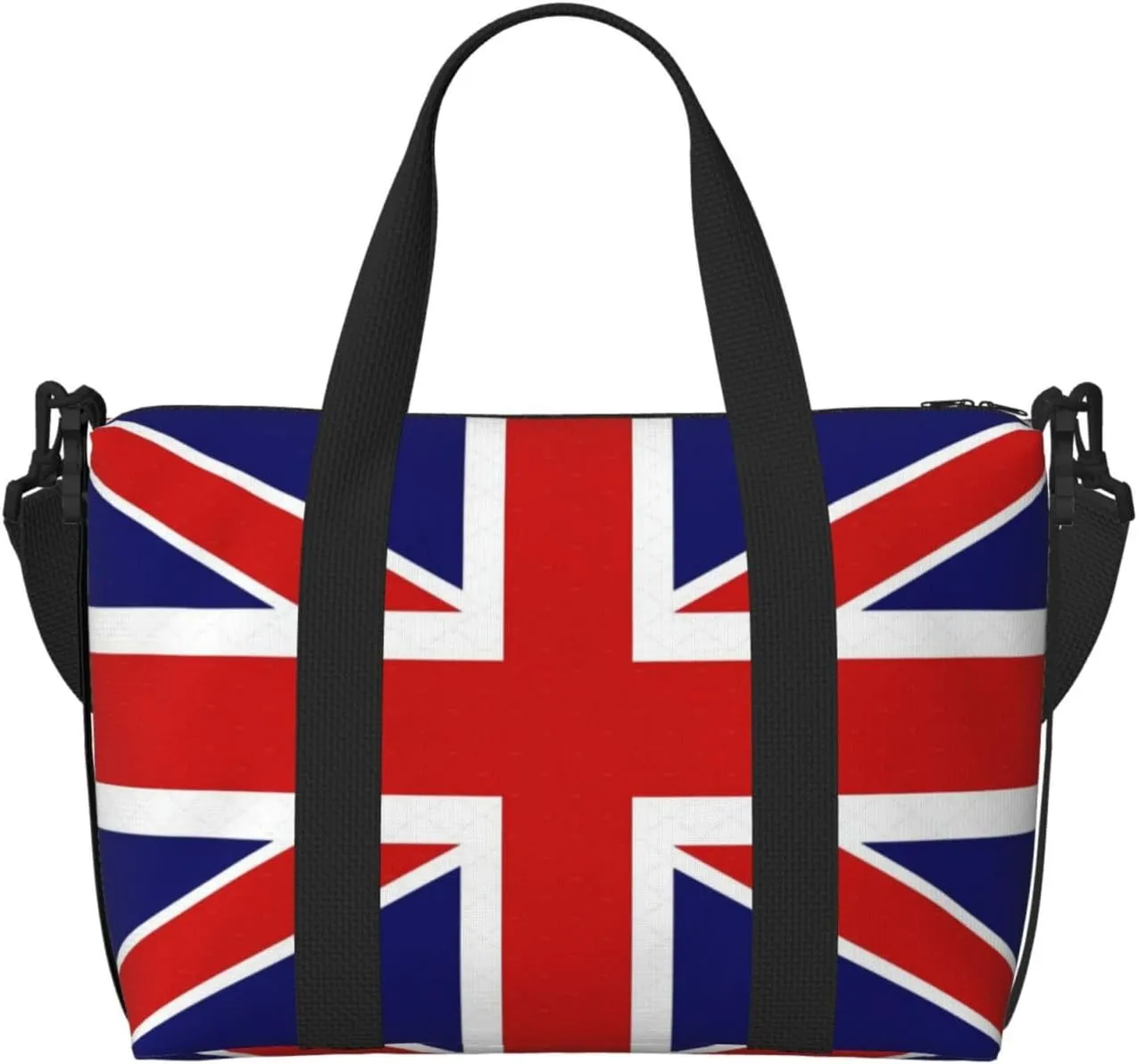 English flag Versatile Personal Item Travel Bags for Women - Spacious Duffel Bags for Traveling, Gym Bags for Men