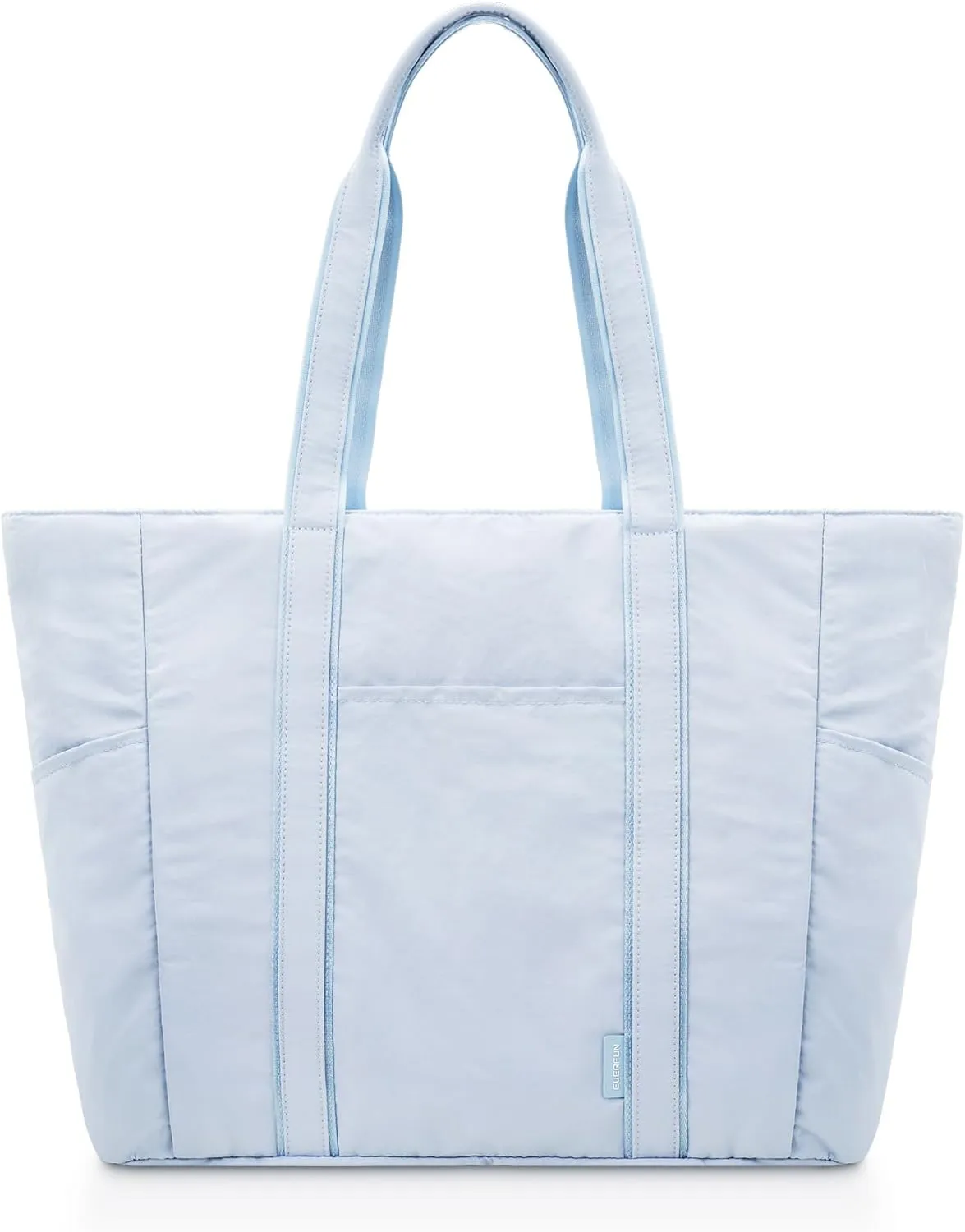 Everfun Large Tote Bag for Women, Gym Tote with Wet Compartment for Daily Yoga, Laptop Work Bag, Travel, Weekend, Beach