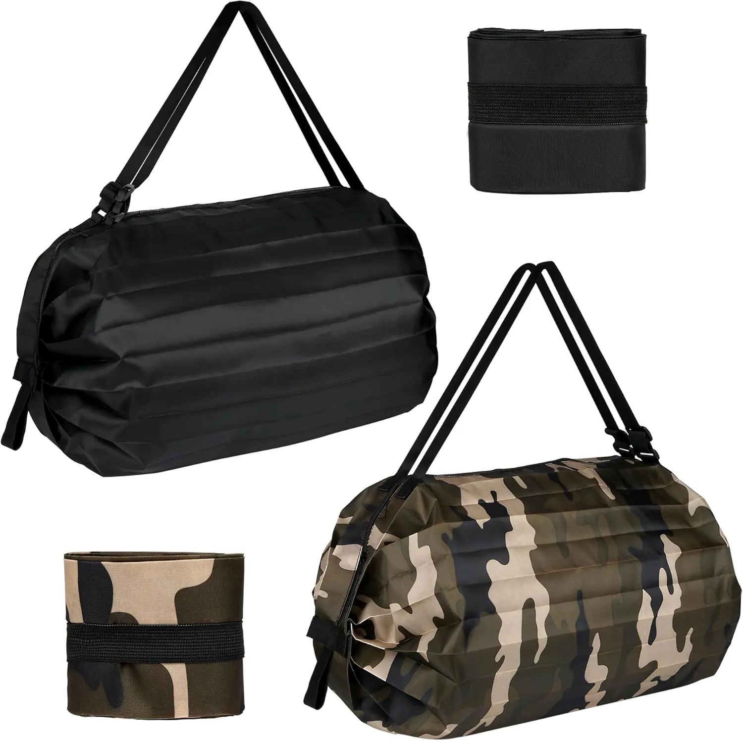 evron Reusable Grocery Bags,Eco Bag,Large Capacity Foldable Tote Bags,Durable Waterproof,for Shopping/Travel/Laundry