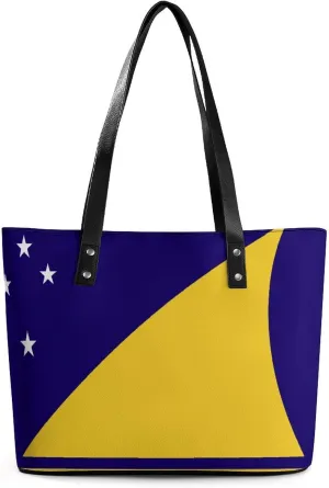 Eye-Catching New Zealand Flag Tote Handbag Women Spacious Design for Travel and Work