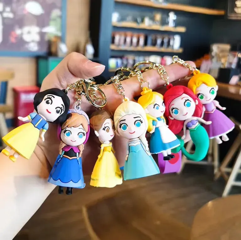 Fairy Tales Princess 3D Keychain