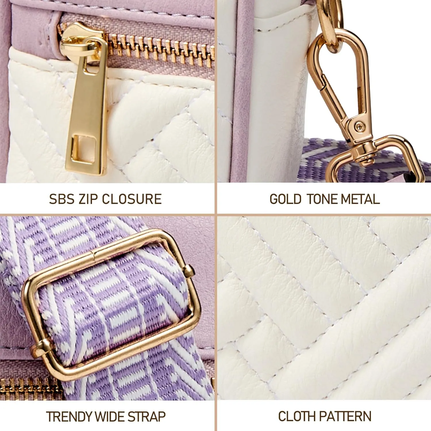 Fancy Forest Crossbody Bags for Women - Trendy Vegan Leather Small Purse, Travel-Ready Designer Accessory