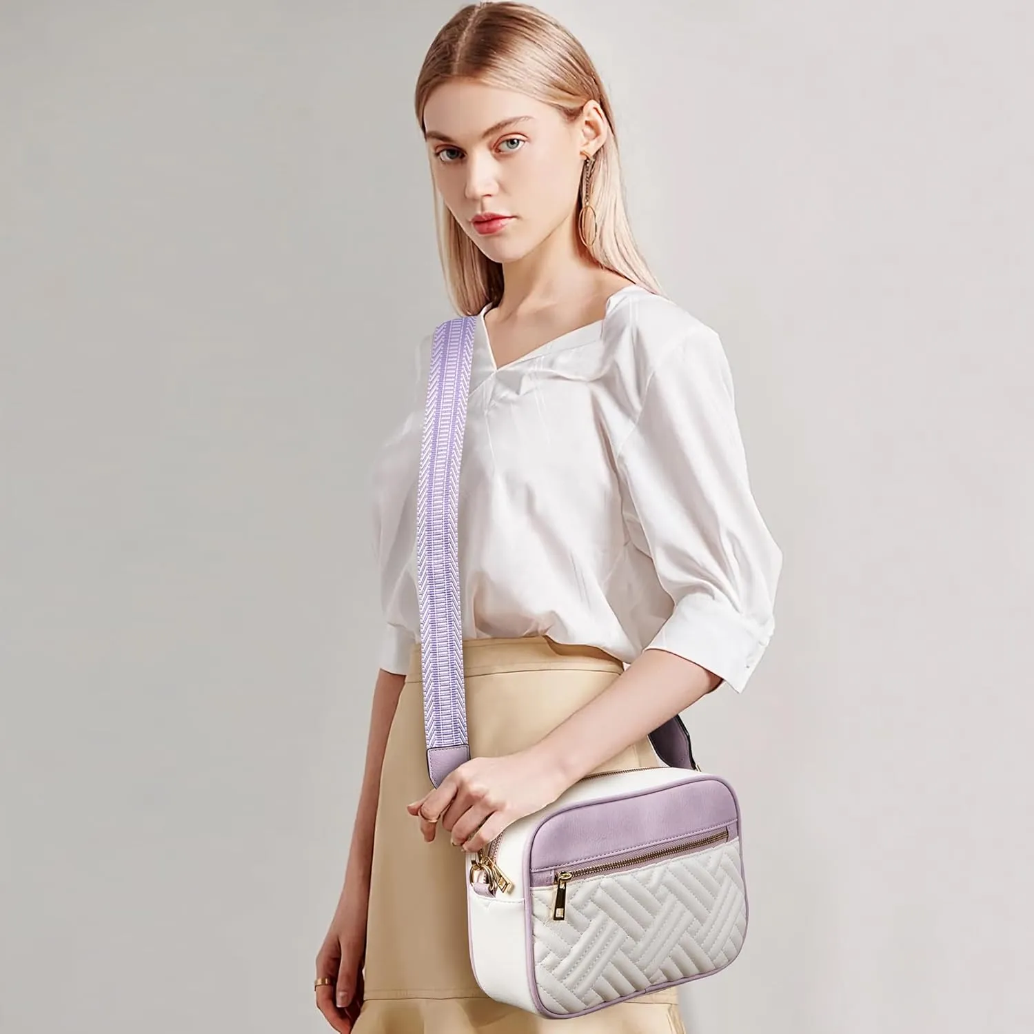 Fancy Forest Crossbody Bags for Women - Trendy Vegan Leather Small Purse, Travel-Ready Designer Accessory