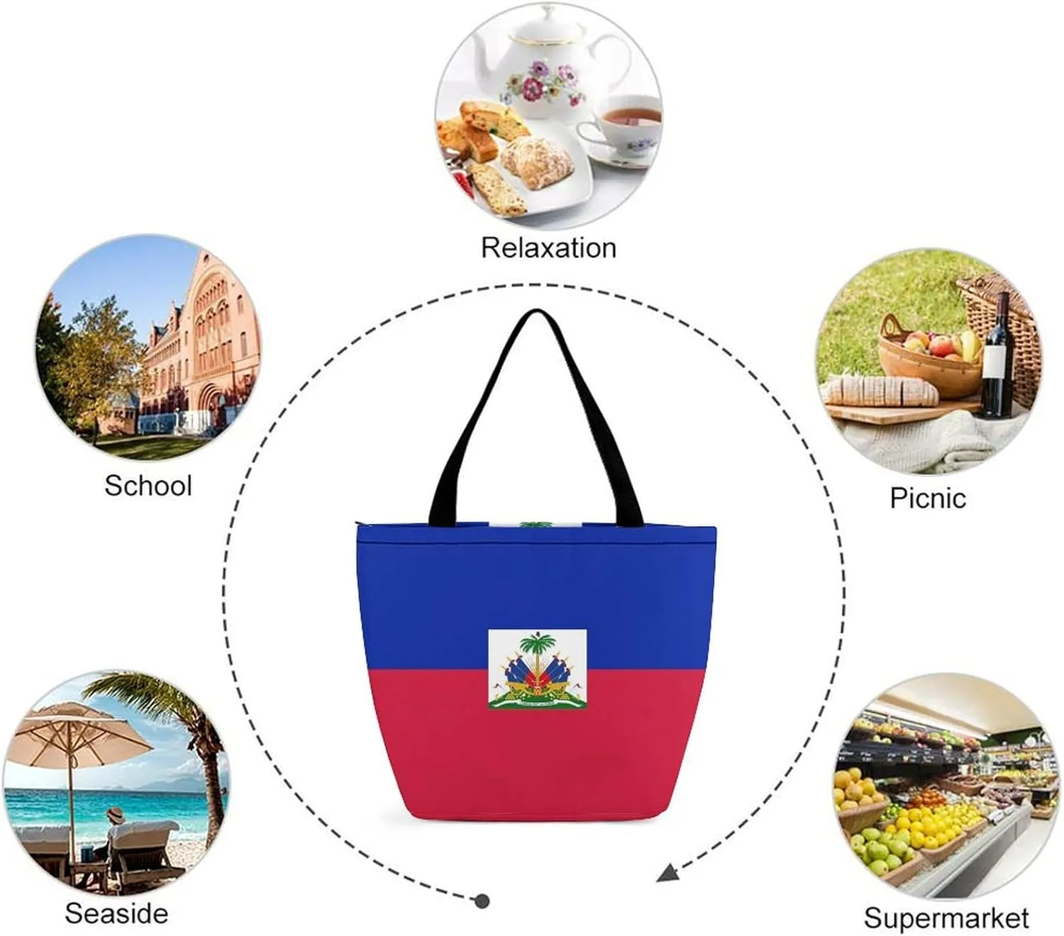 Fashion Burkina Faso Flag Women's Hobo Tote Spacious Handbag for Daily Use and Casual Outings