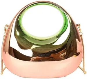 Fashion Handbag Purse for Women, Top Handle Bag Fashion Grunge Crossbody Bag Y2K Trendy Shoulder Handbags Women (Gradient green)
