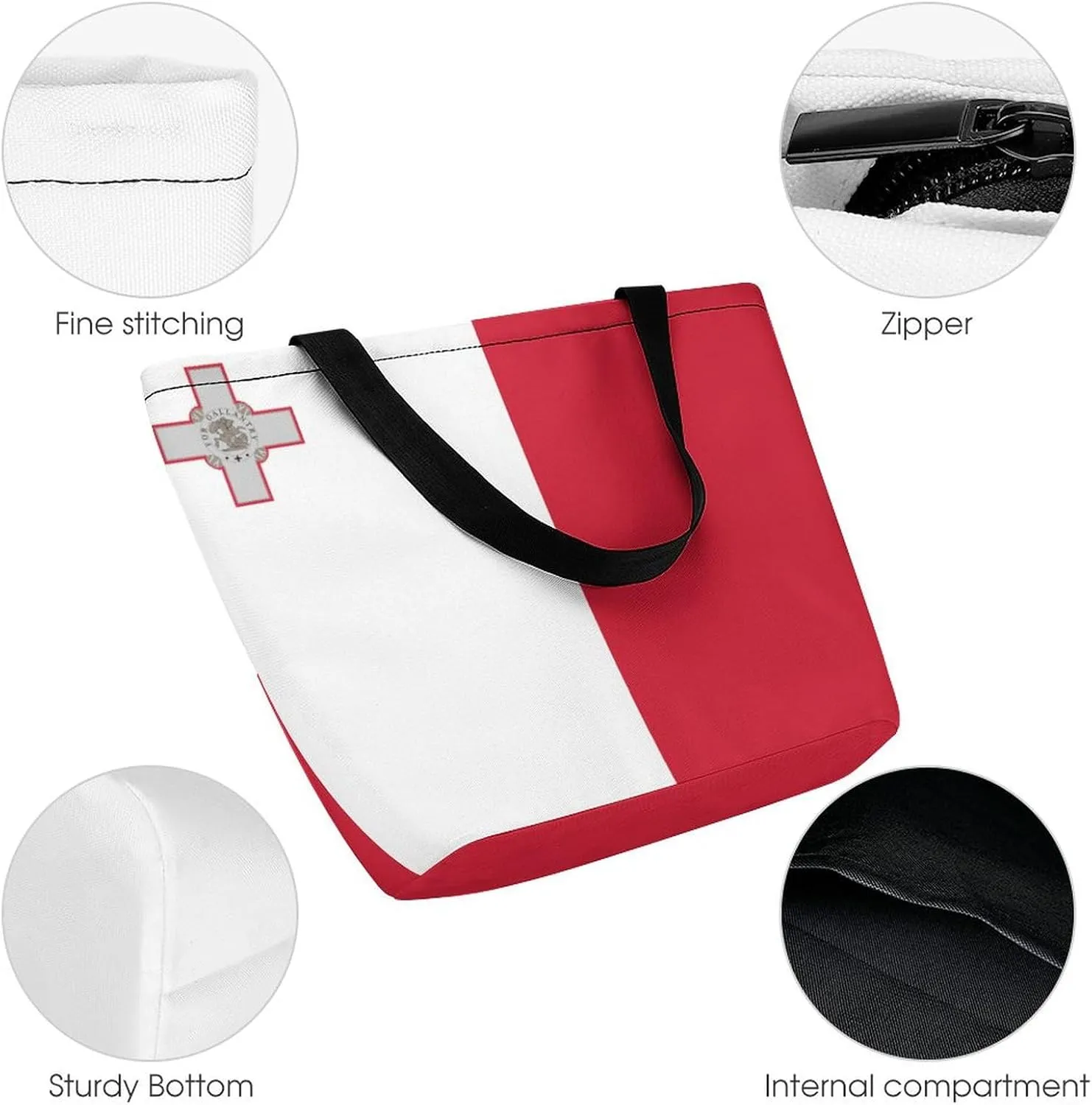 Fashionable Oman Flag Women's Spacious Hobo Bag Great for Work and Travel