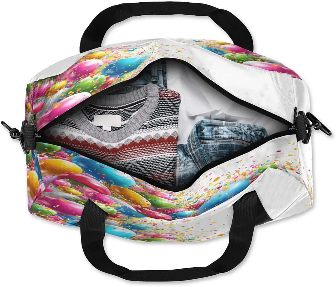 Festivals - Celebrations Kids Duffle Bag Boys Girls Small Sport Dance Gym Bag for Overnight Travel Weekender Carry On