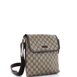 Flap Messenger GG Coated Canvas Small