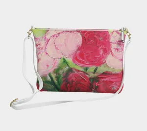 Floral Express shipping Arrangement Vegan Leather Purse 5-star rated Crossbody