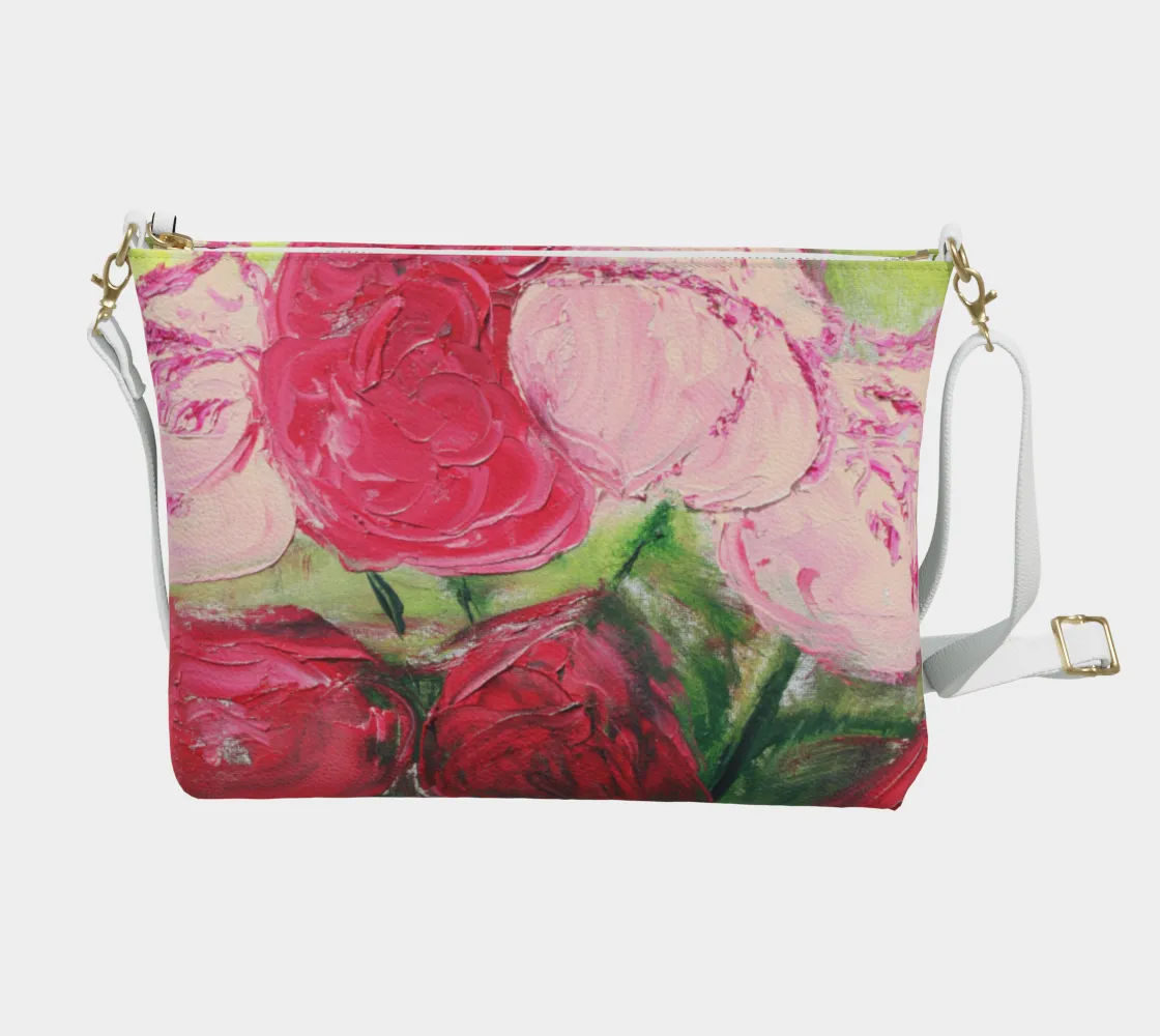Floral Express shipping Arrangement Vegan Leather Purse 5-star rated Crossbody