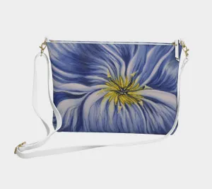 Flower Crossbody Vegan Flax Purse Leather Special collections High-efficiency
