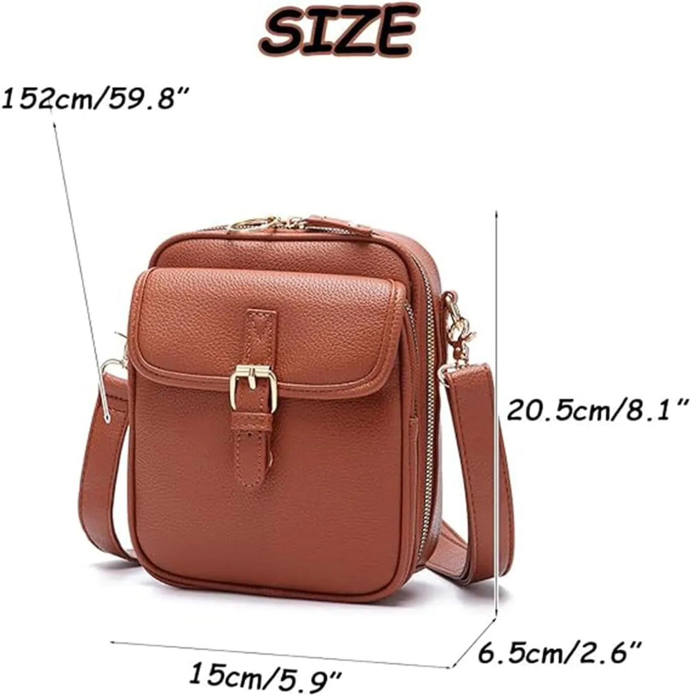 Forcipower 07 Crossbody Bag, Forcipower 07 Purse, Vintage Leather Anti Theft Shoulder Bag with 10 Card Slots