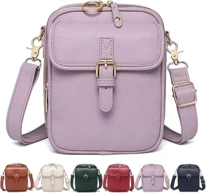 Forcipower Crossbody Bag, Collaboraten1 Crossbody Leather Bag, Urvashi Anti-Theft Vintage Adjustable Shoulder Messenger