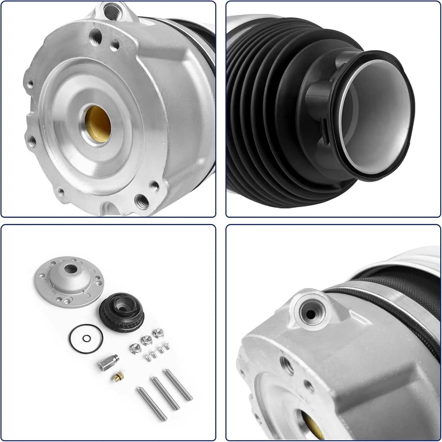 Front Left Air Spring Bags Compatible with 2011-2016 Audi Q7 VW (7P) Porsche Cayenne (958) OEM Replace Number 7P6616039K, 95835803910