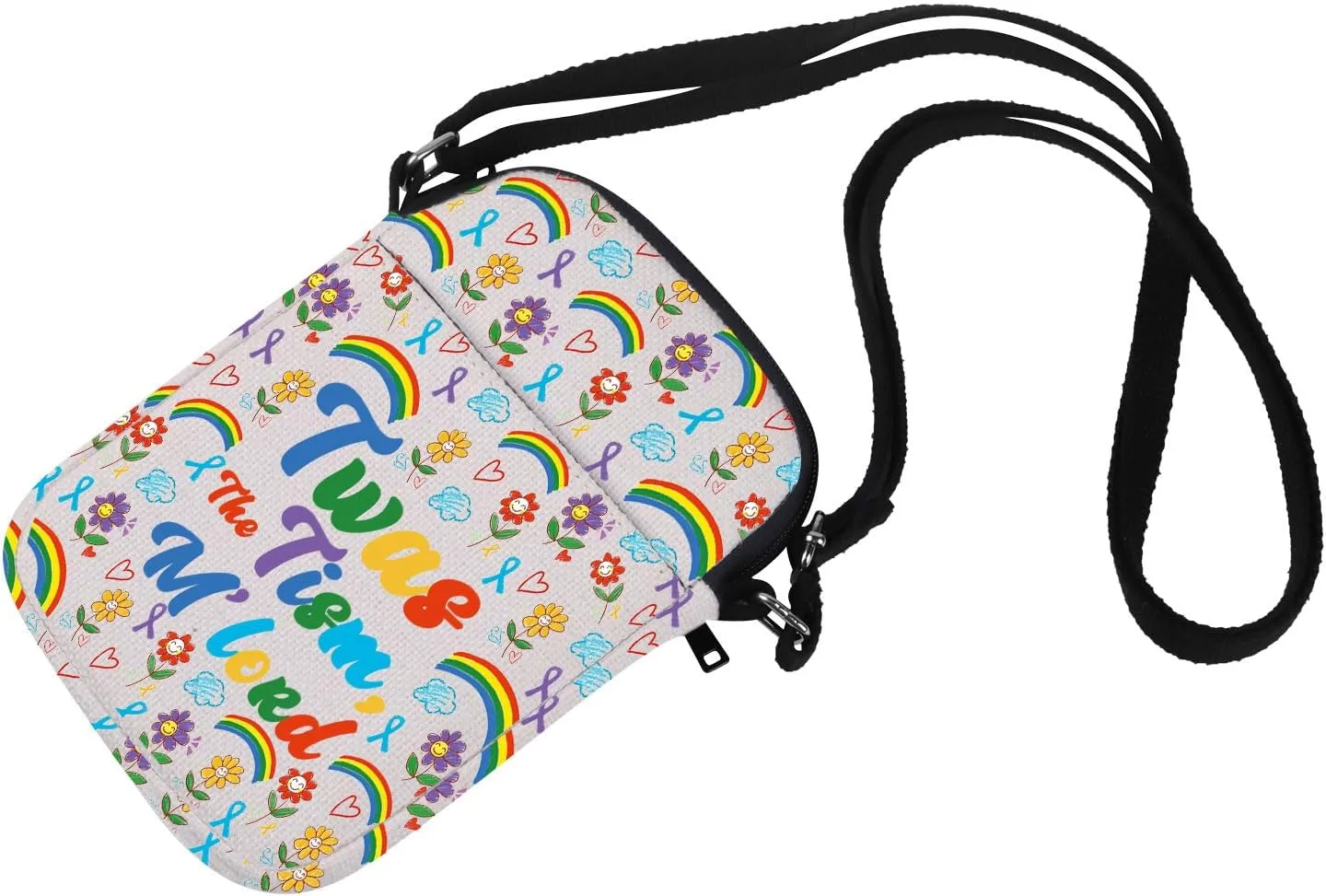 Funny Autism Gift Autism Awareness Crossbody Bag Autism Mom Gift Appreciation Gift for Autism Teacher