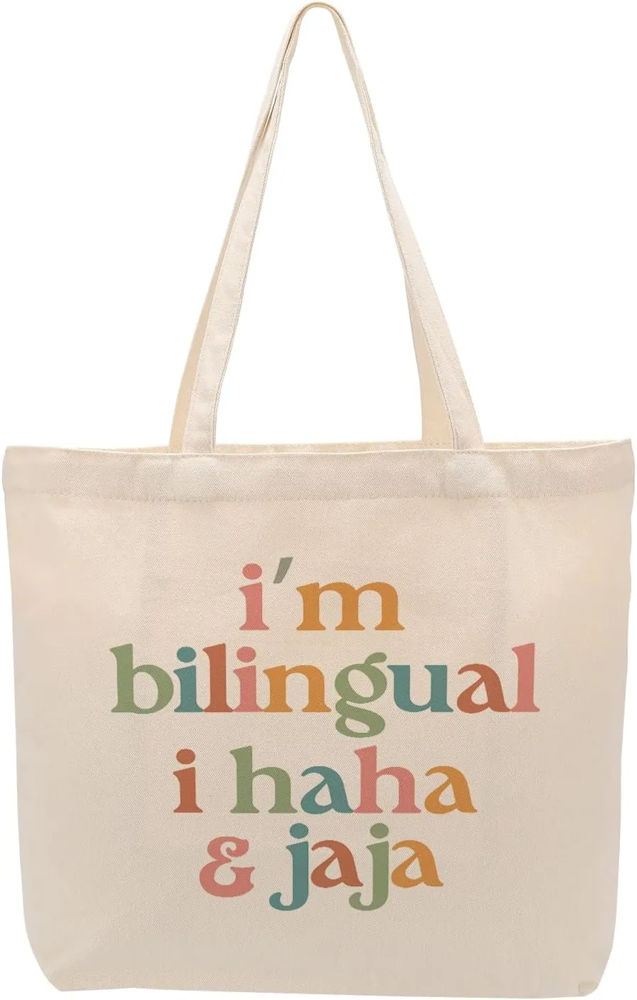 Funny Gifts Social Worker Teacher Speech Physical Occupational Therapist Gifts Canvas Tote Bag for Christmas Birthday
