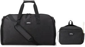 Garment Duffel Bag 45L, Shadow and Sidecar Toiletry Kit, Shadow