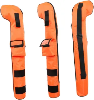 Garneck Multifunctional Golf Club Tote Bag Durable Organizer with Design for Outdoor Practice Holds Up to Clubs Present for Young Golfers Orange