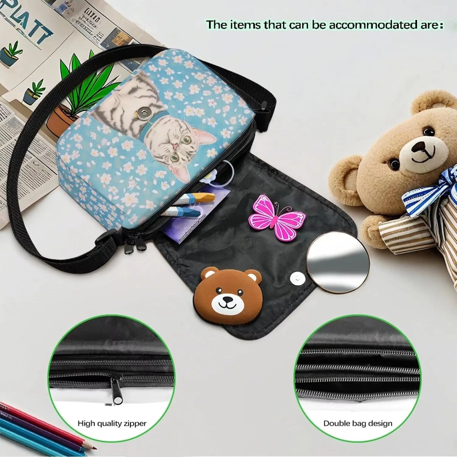 Girls Purses for Kids 8-10 Years Teen Girls Fashion Crossbody Purse for Kids Christmas Birthday Gifts