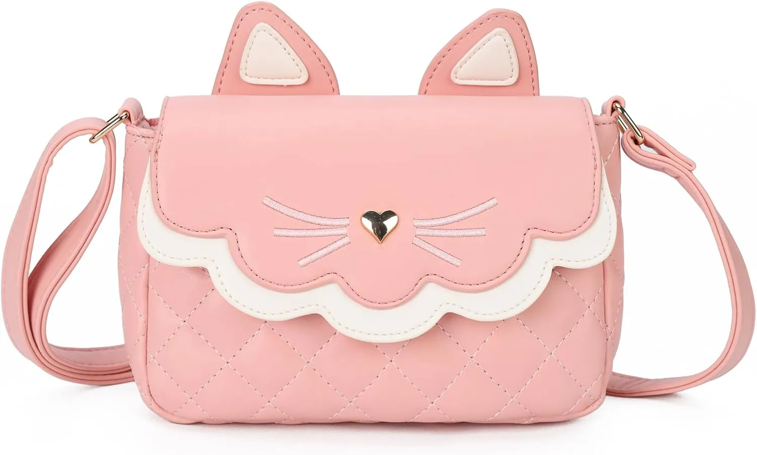 Gladdon Teen Girls Crossbody Bag Cute Cat Wallet for Girl Birthday Gifts Purses