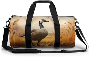 Goose Sports Gym Bag Durable Workout Bags Travel Duffel Bags Yoga Exercise Bag for Women Men