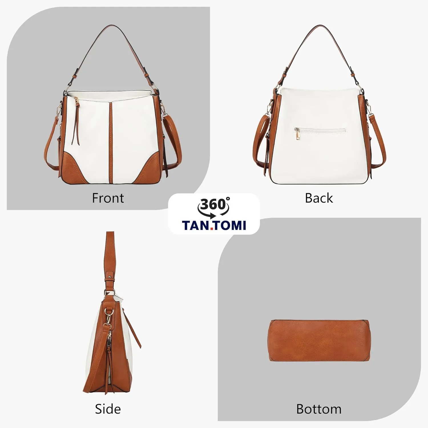 Handbags for Women Crossbody Bags Purses for Women Vegan Leather Shoulder Bag Hobo Bag for Travel Shopping