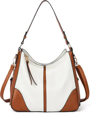 Handbags for Women Crossbody Bags Purses for Women Vegan Leather Shoulder Bag Hobo Bag for Travel Shopping