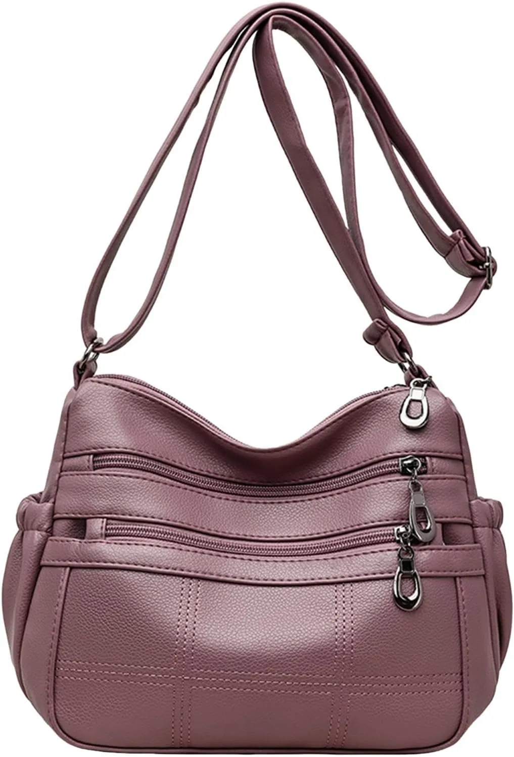 Handbags for Women Crossbody Multiple Pockets Adjustable Strap Hobo Retro Shoulder Bags Casual Outings Women Purse
