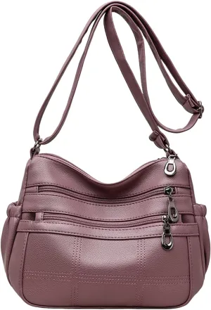 Handbags for Women Crossbody Multiple Pockets Adjustable Strap Hobo Retro Shoulder Bags Casual Outings Women Purse