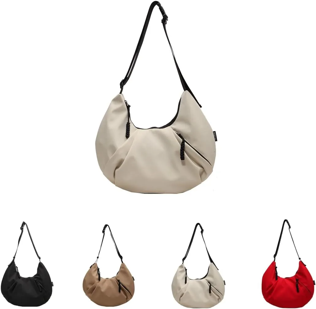 Hobo Crossbody Bag for Women, Work Tote Bags Large Capacity, Womens Shoulder Handbags, Small Gym Bags