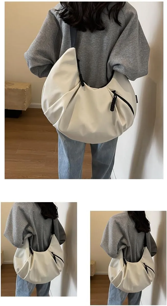 Hobo Crossbody Bag for Women, Work Tote Bags Large Capacity, Womens Shoulder Handbags, Small Gym Bags