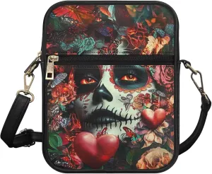 HUGS IDEA Small Messenger Bag for Women Crossbody Purse Mini Shoulder Bag for Lady