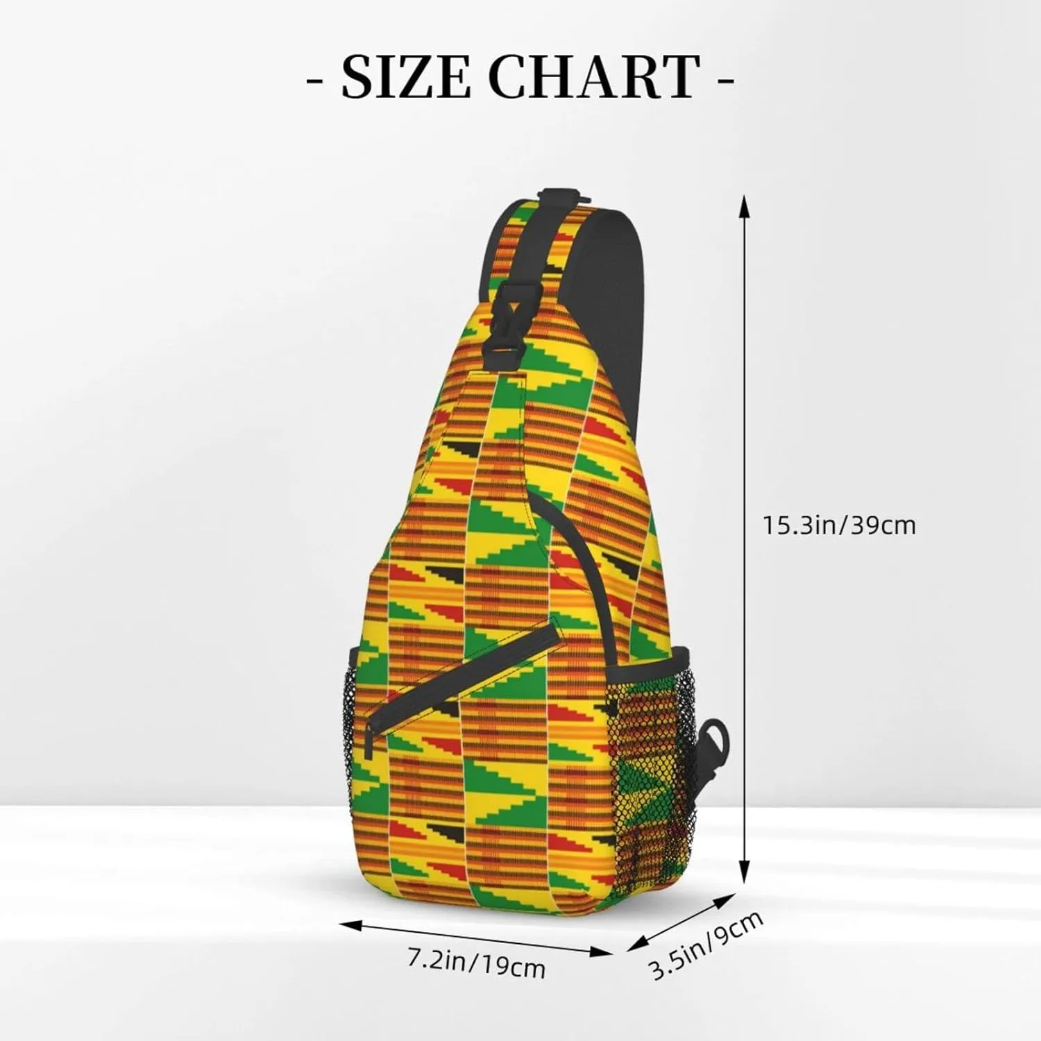 Indian Native American Sling Backpack,Travel Hiking Daypack Crossbody Shoulder Bag for Men Women
