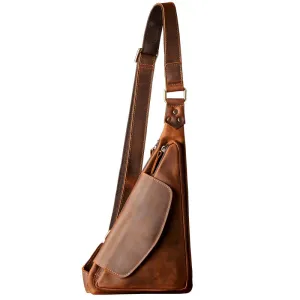 Jarred | Vintage Crossbody Sling Bag with Secure Compartments