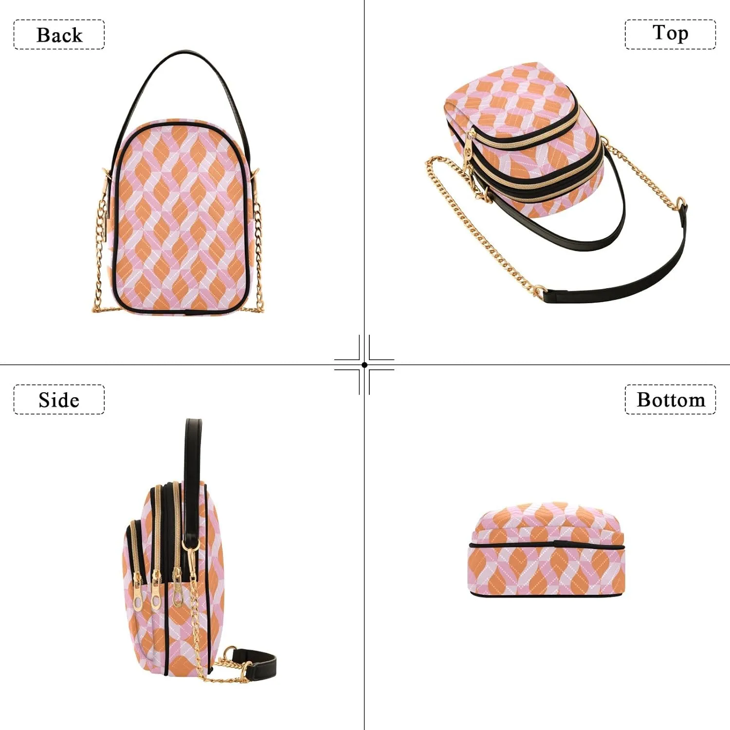 Joisal Cute Funny Fire Department Womens Purses Crossbody, Shoulder Bag Trendy Women's Crossbody Handbags