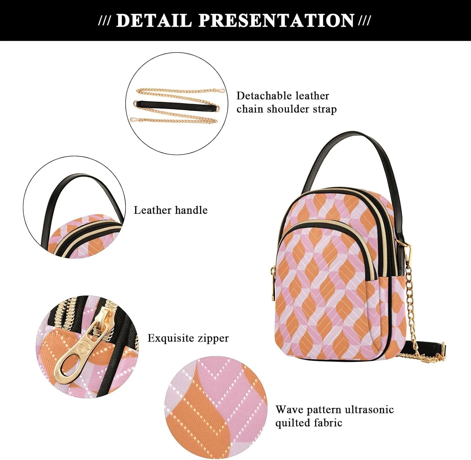 Joisal Cute Funny Fire Department Womens Purses Crossbody, Shoulder Bag Trendy Women's Crossbody Handbags