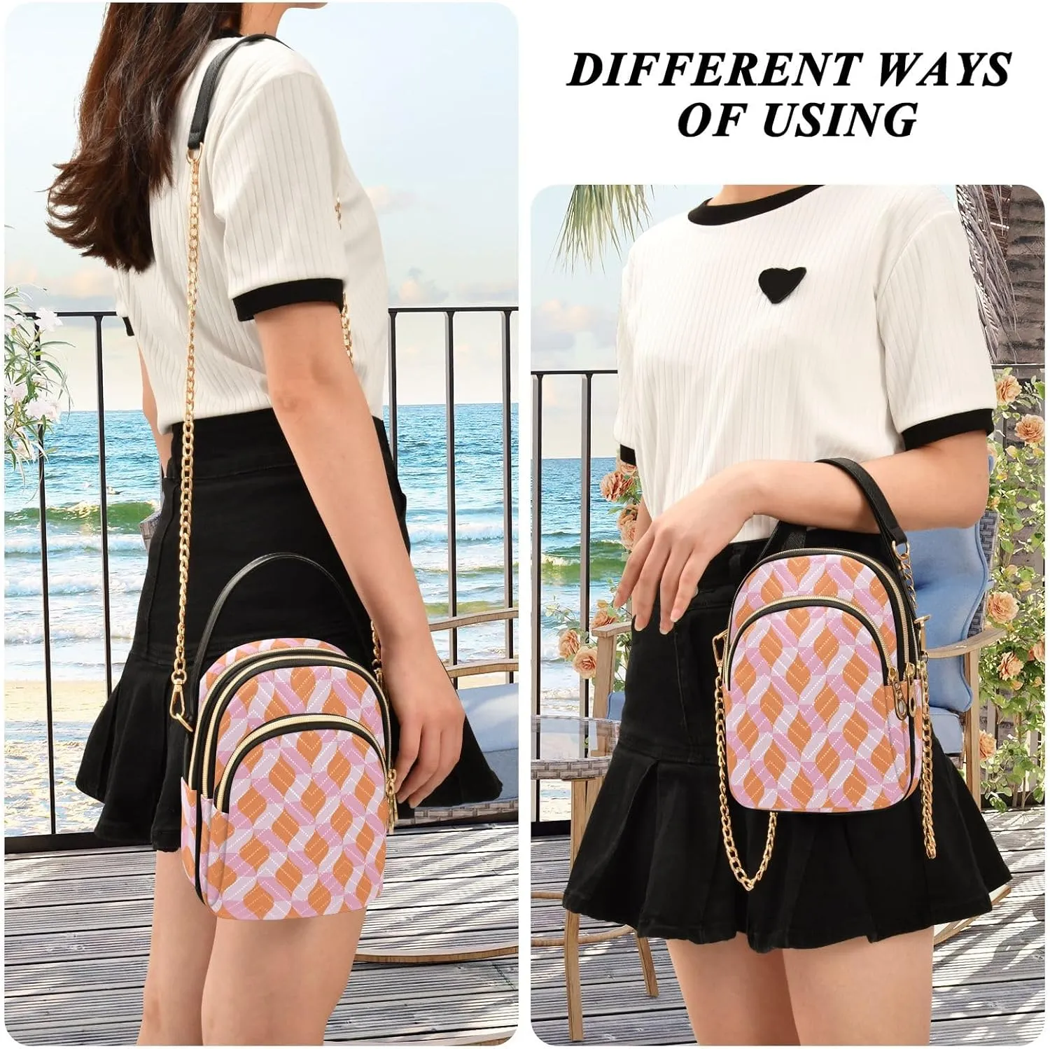 Joisal Cute Funny Fire Department Womens Purses Crossbody, Shoulder Bag Trendy Women's Crossbody Handbags