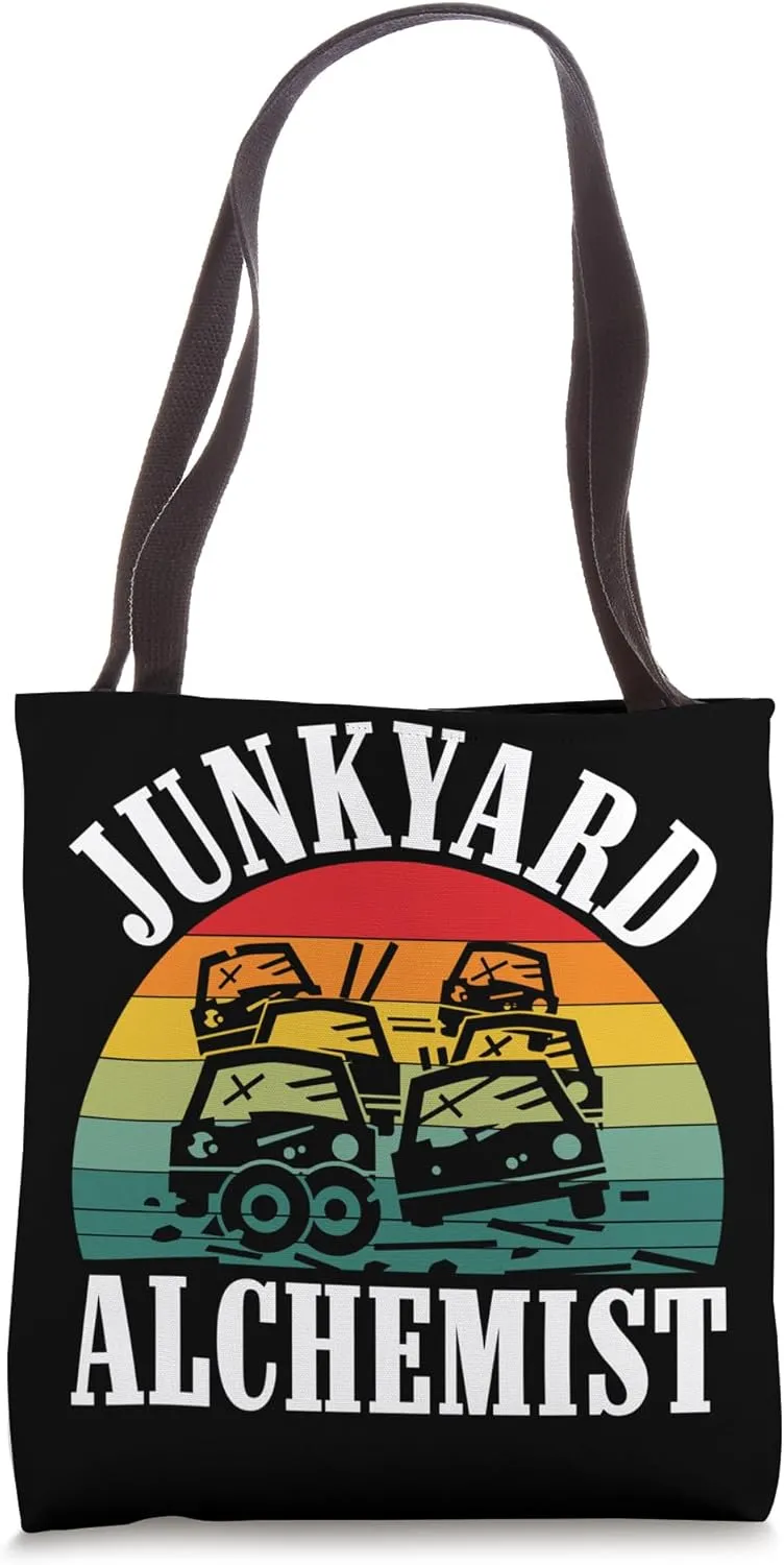 Junkyard Alchemist - Scrapyard Junkyard Scrapper Tote Bag