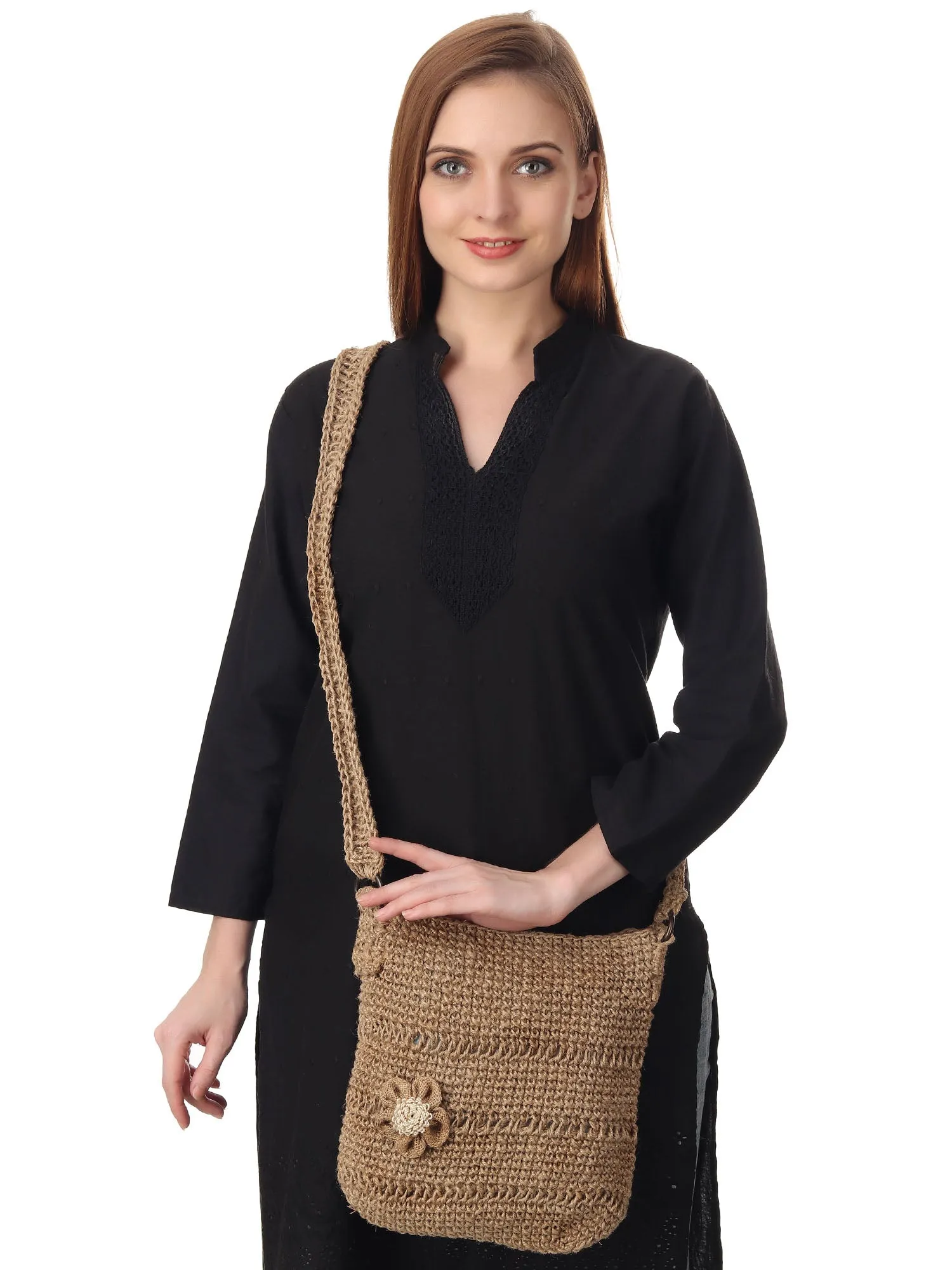 Jute Crochet Market Bag