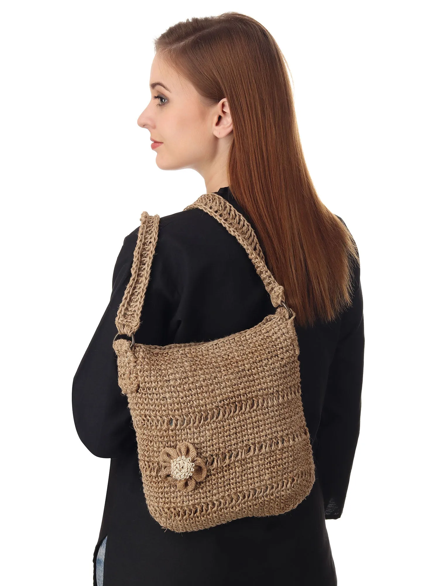 Jute Crochet Market Bag